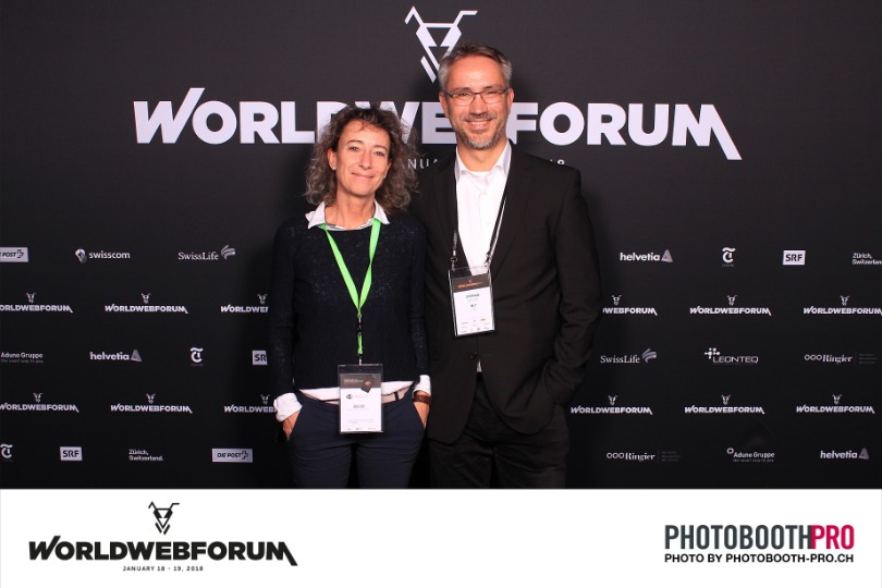 Gabriele Brechbühl, Netcetera, together with Stephan Brode, BLT Baselland Transport AG 